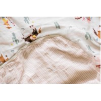 Captain Silly Pants  Bamboo Triple-layer Blanket-Cowgirl